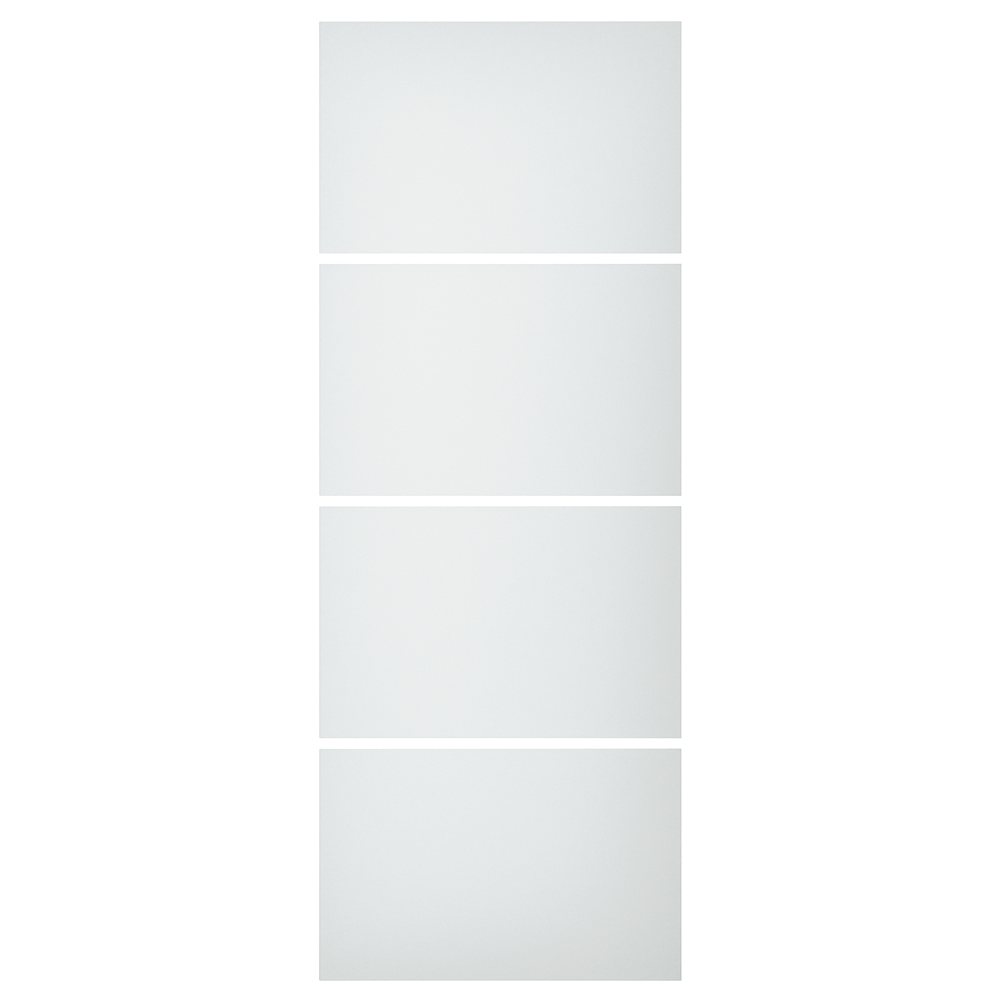 SVARTISDAL 4 panels for sliding door frame