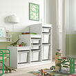 TROFAST storage combination with boxes