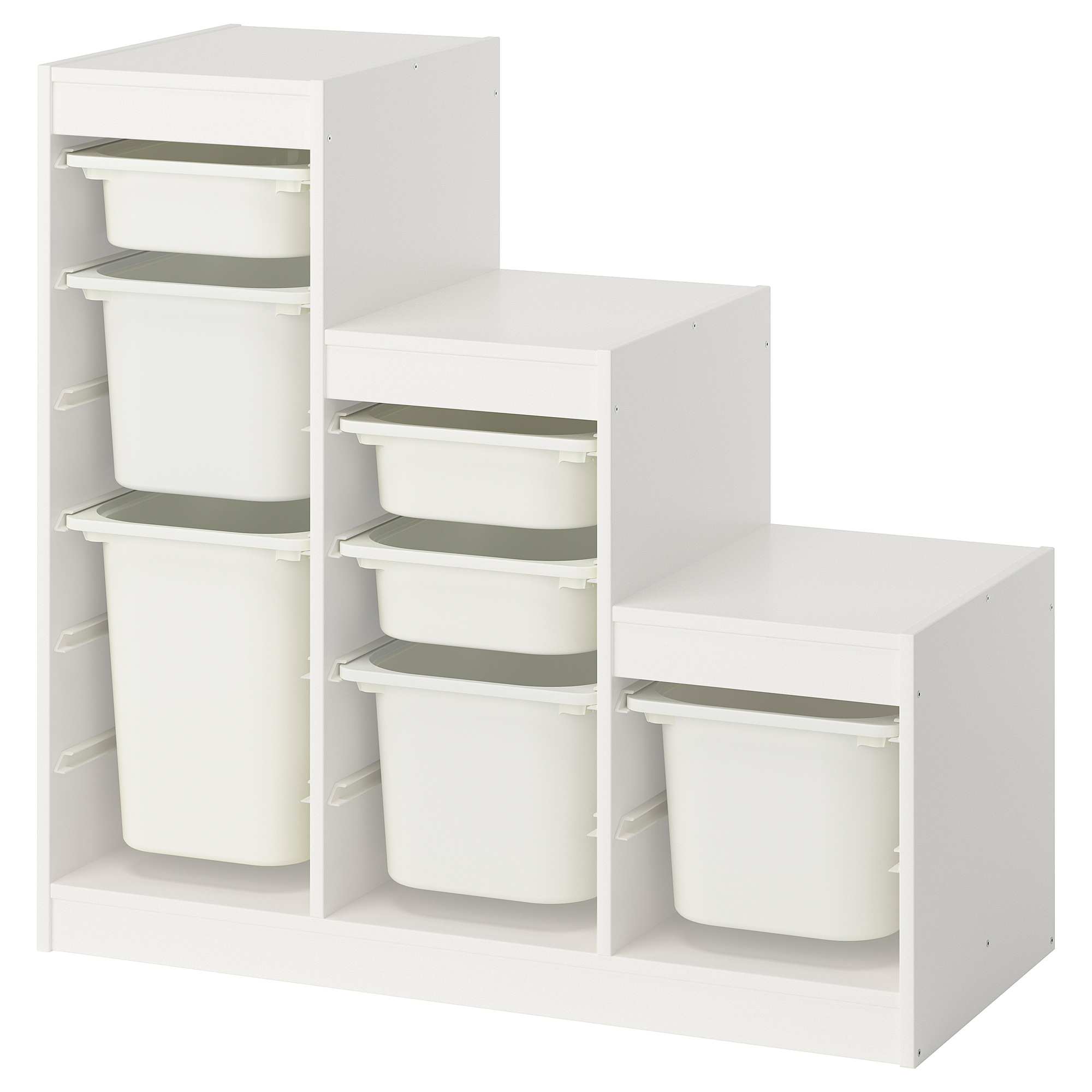 TROFAST storage combination with boxes