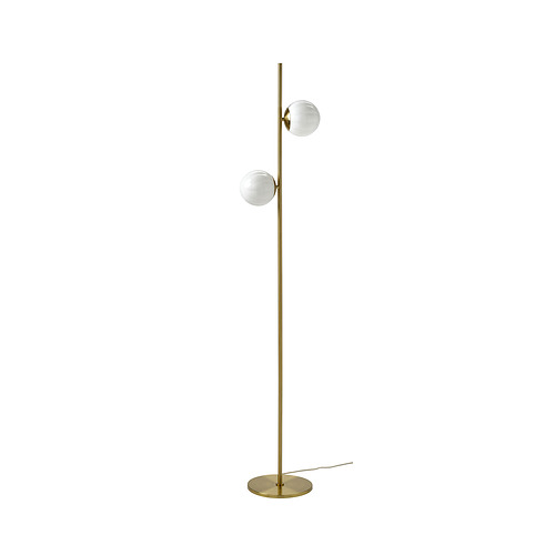 AKTERSPRING - floor lamp, opal white glass/brass-plated, 162 cm | IKEA Hong Kong and Macau - E1015569_S4