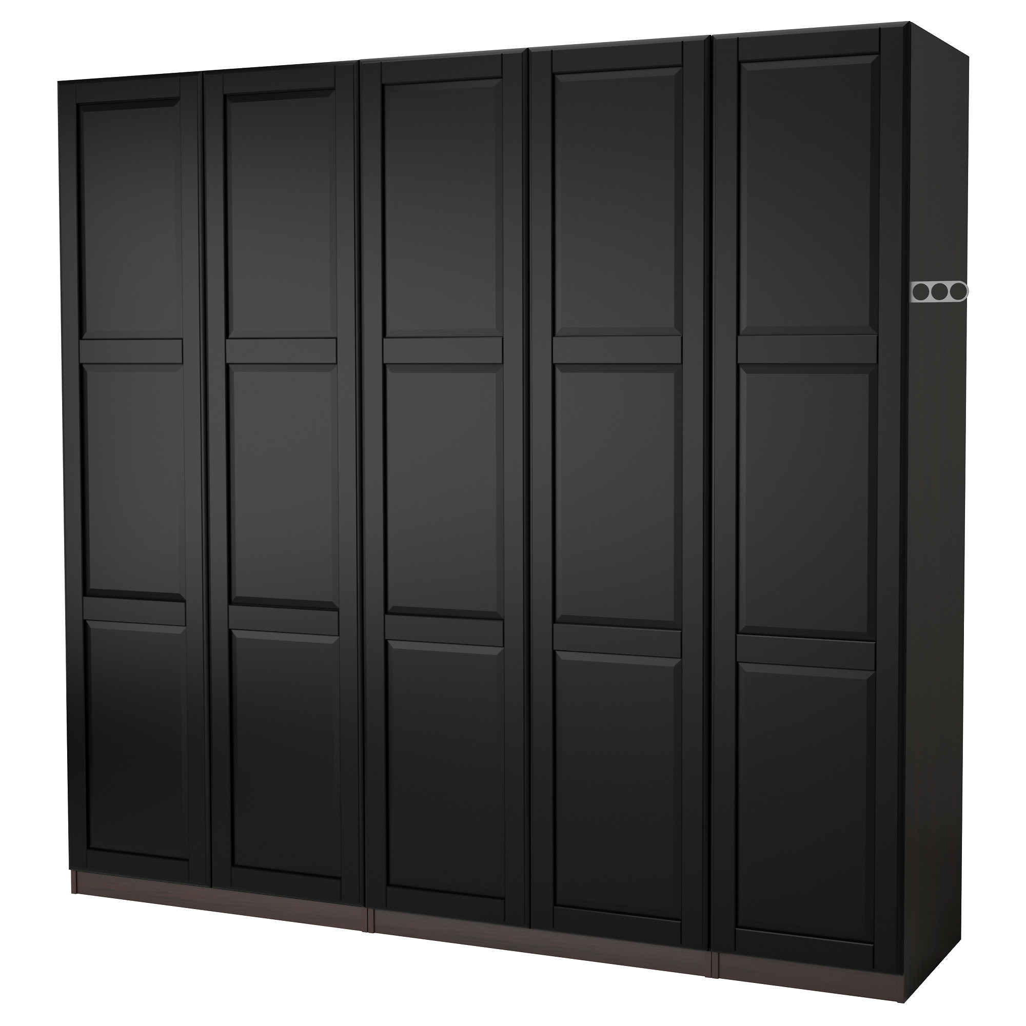 Pax Wardrobe Black Brown Undredal Black Ikea Hong Kong