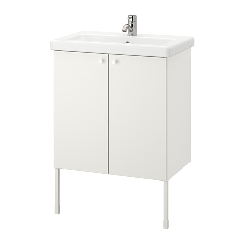 TVÄLLEN/ENHET wash-basin cabinet with 2 doors