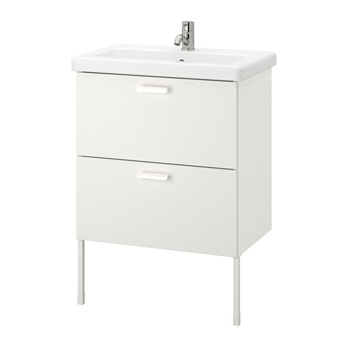 TVÄLLEN/ENHET wash-stand with 2 drawers