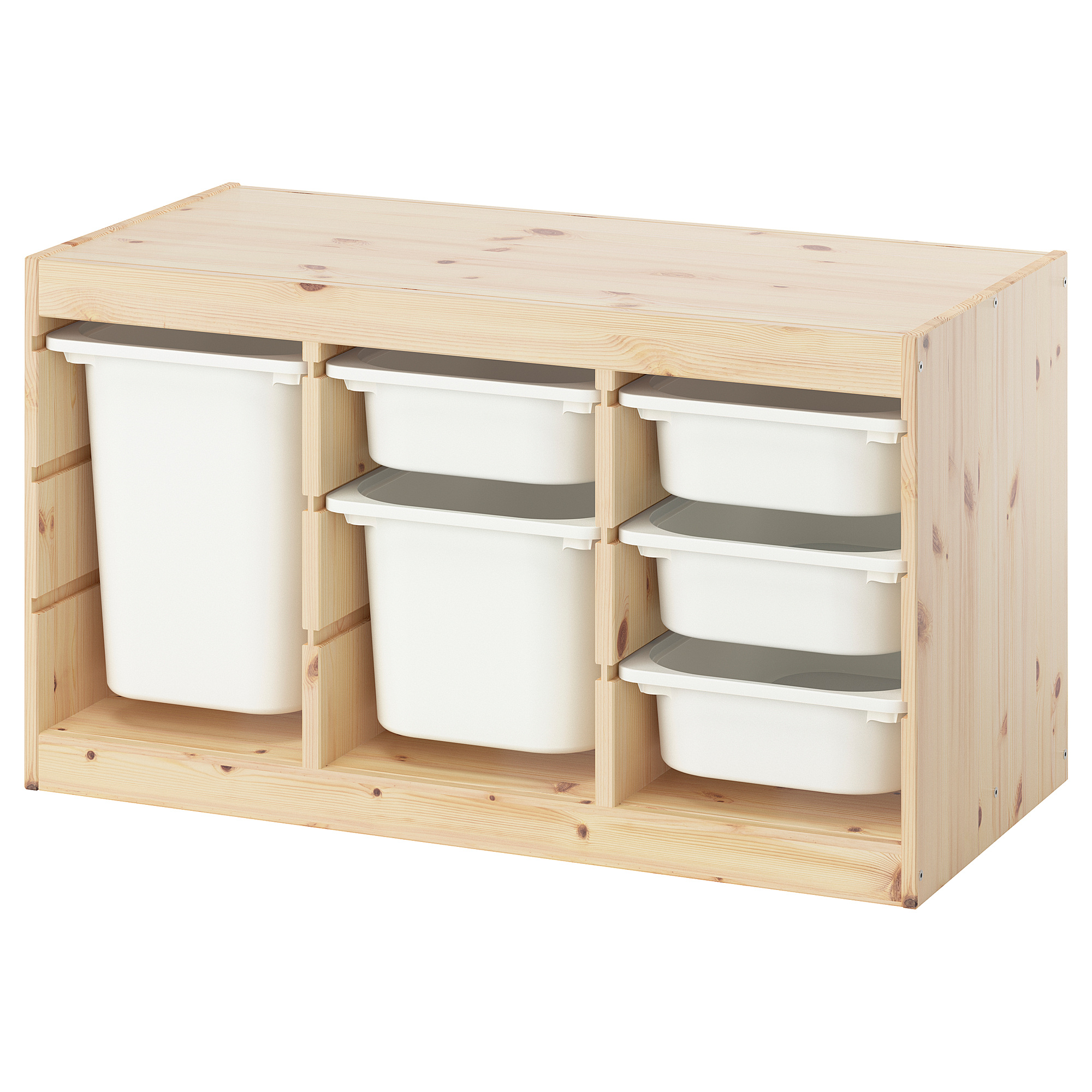 TROFAST storage combination with boxes