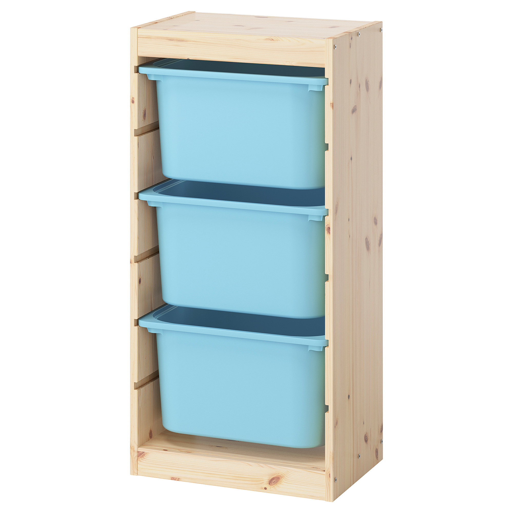 TROFAST storage combination with boxes