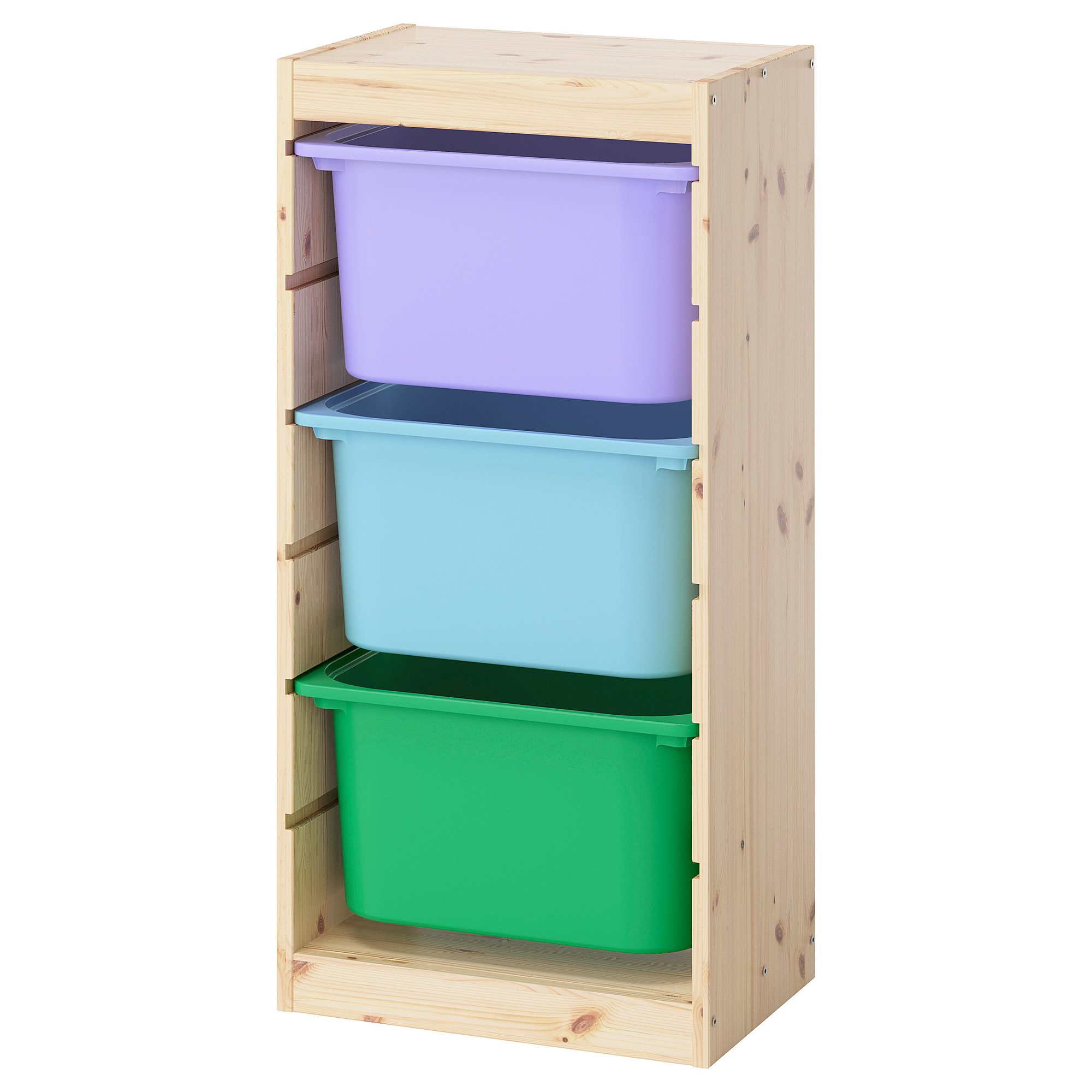 TROFAST storage combination with boxes