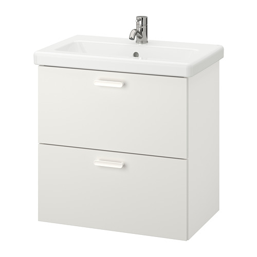 TVÄLLEN/ENHET wash-stand with 2 drawers