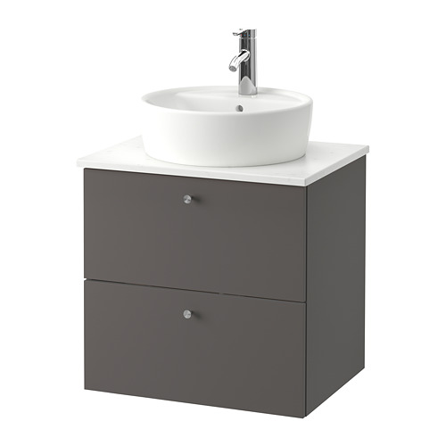 GODMORGON/TOLKEN/TÖRNVIKEN wsh-stnd w countertop 45 wsh-basin