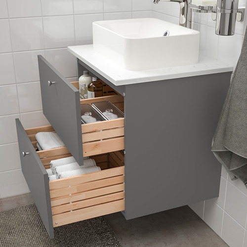 HÖRVIK/GODMORGON/TOLKEN 洗手盆櫃連櫃台板組合