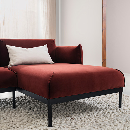 ÄPPLARYD 3-seat sofa with chaise longue