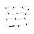 SVARTRÅ 12頭LED燈串