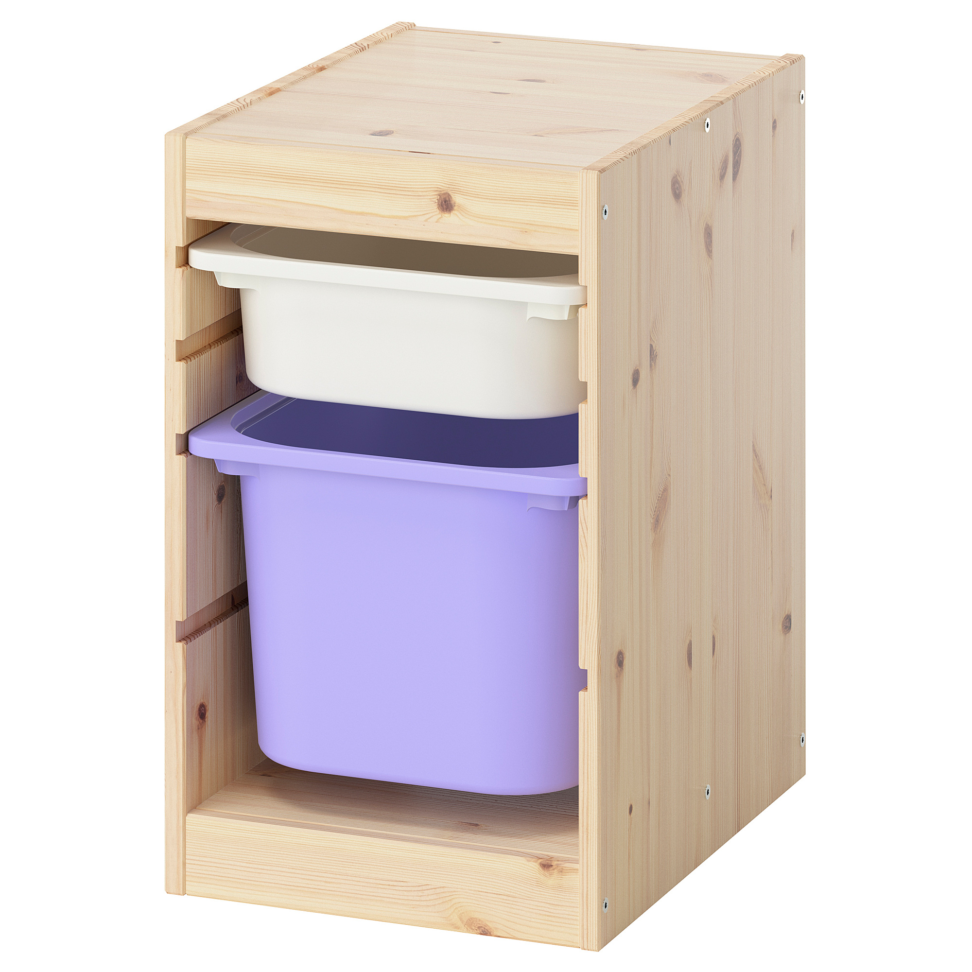 TROFAST storage combination with boxes