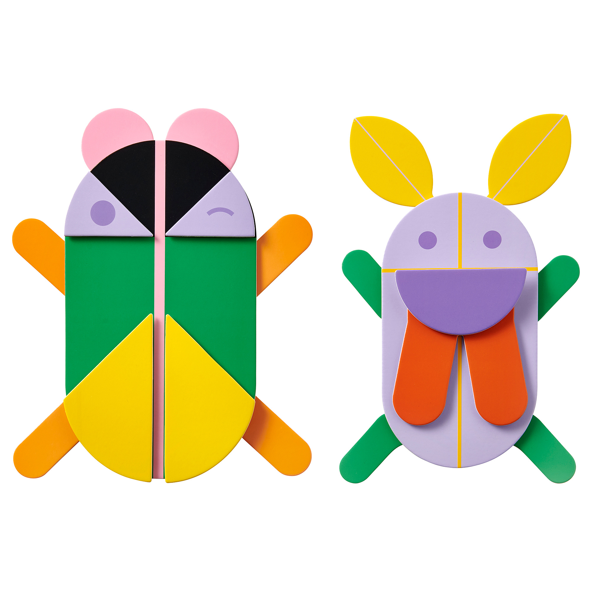 GREJSIMOJS wall decoration, set of 2