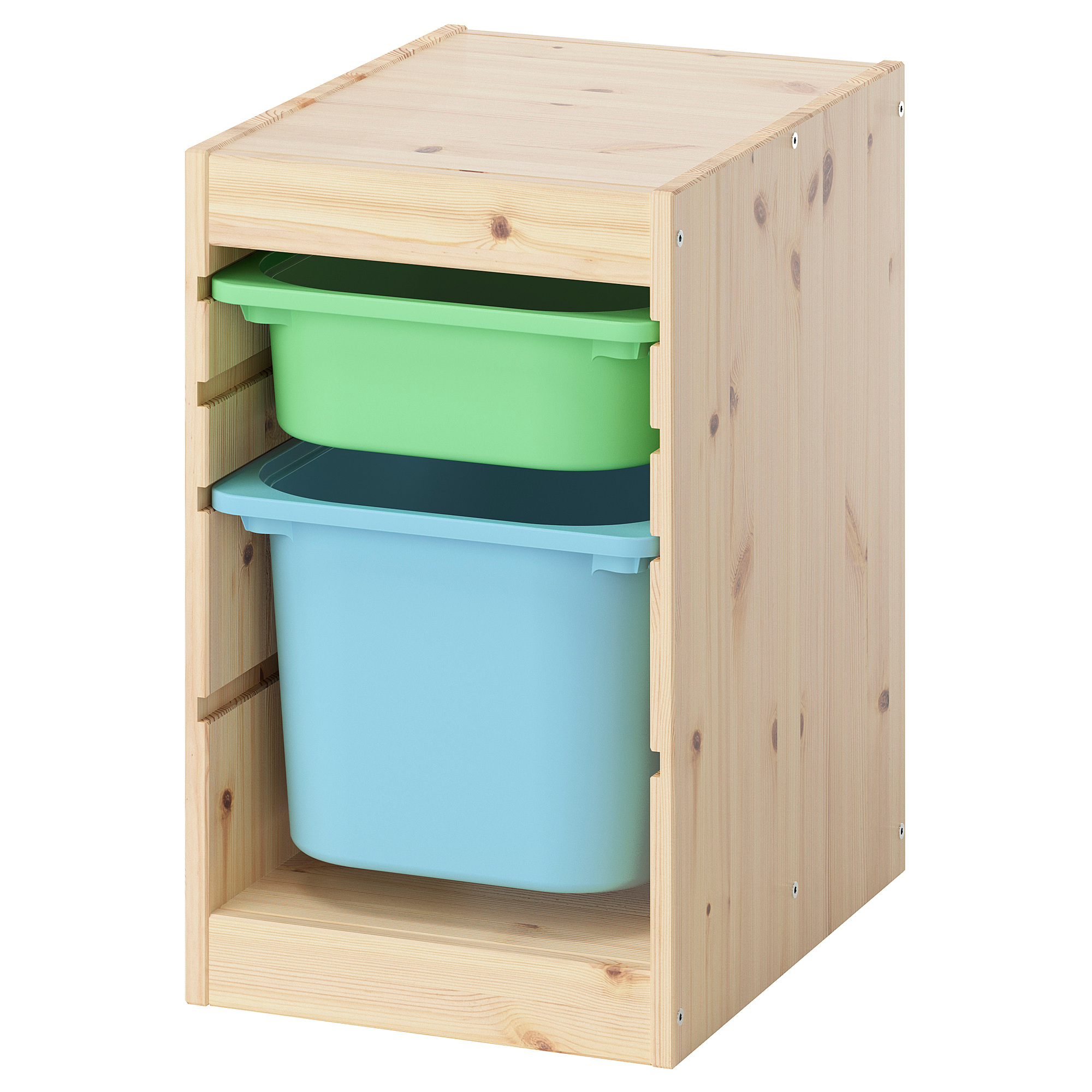 TROFAST storage combination with boxes