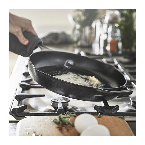 VARDAGEN Frying pan, carbon steel, 5 - IKEA