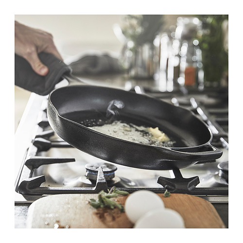 VARDAGEN Frying pan, carbon steel, 11 - IKEA