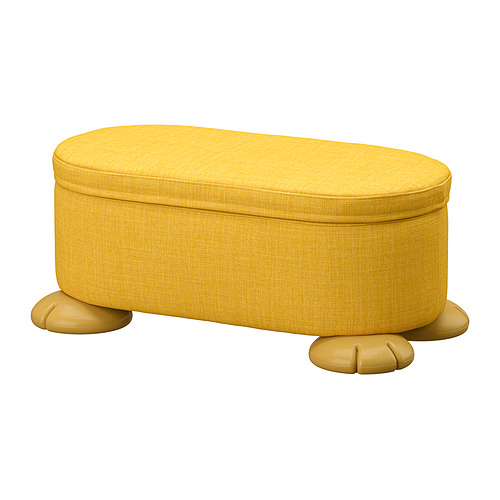 GREJSIMOJS pouffe with storage