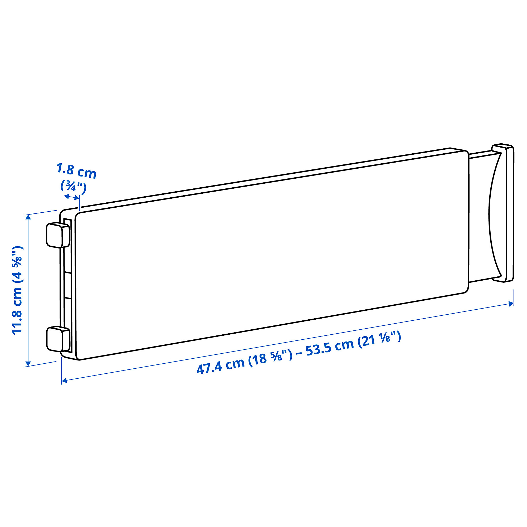 VARIERA drawer divider
