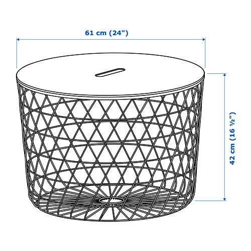 KVISTBRO storage table