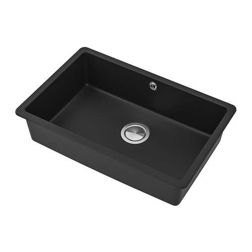 KILSVIKEN inset sink, 1 bowl