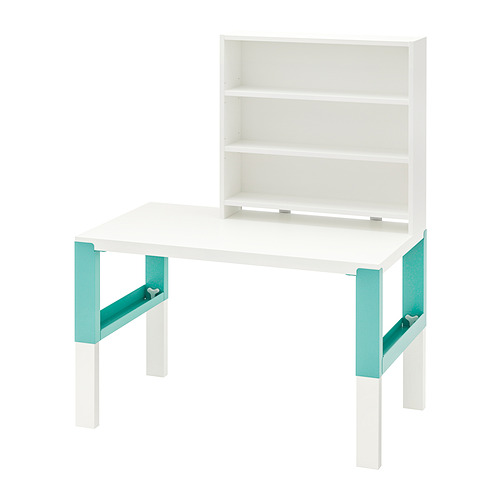 PÅHL desk with shelf unit