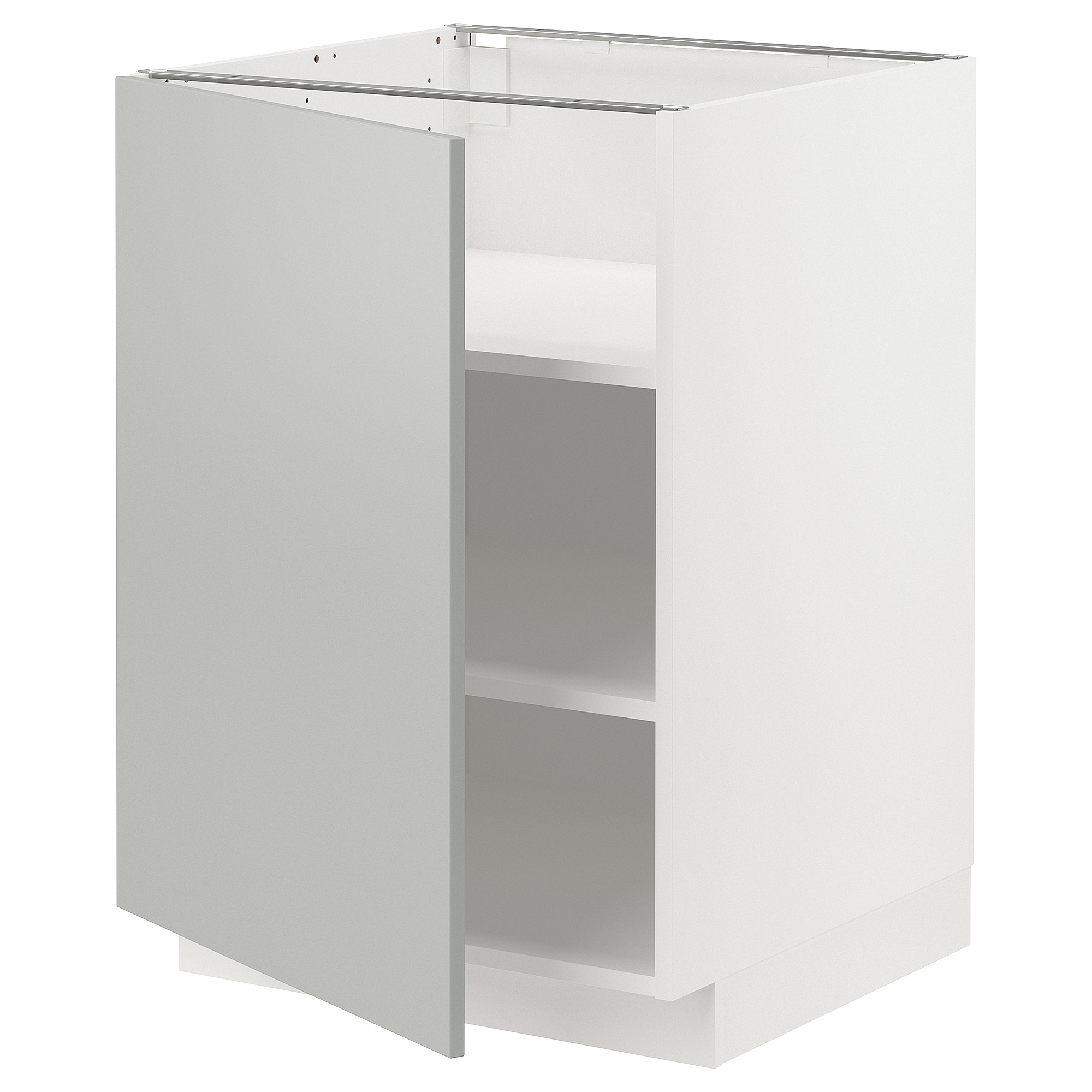 METOD base cabinet with shelves