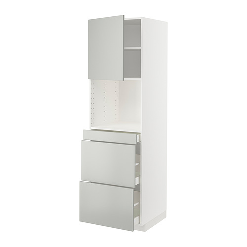 METOD/MAXIMERA hi cab f micro combi w door/3 drwrs