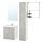 TVÄLLEN/ENHET - bathroom furniture, set of 13, concrete effect/white Pilkån tap | IKEA Hong Kong and Macau - PE777461_S1