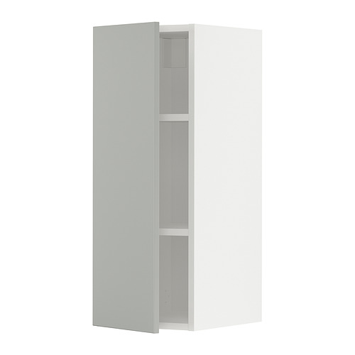 METOD wall cabinet with shelves
