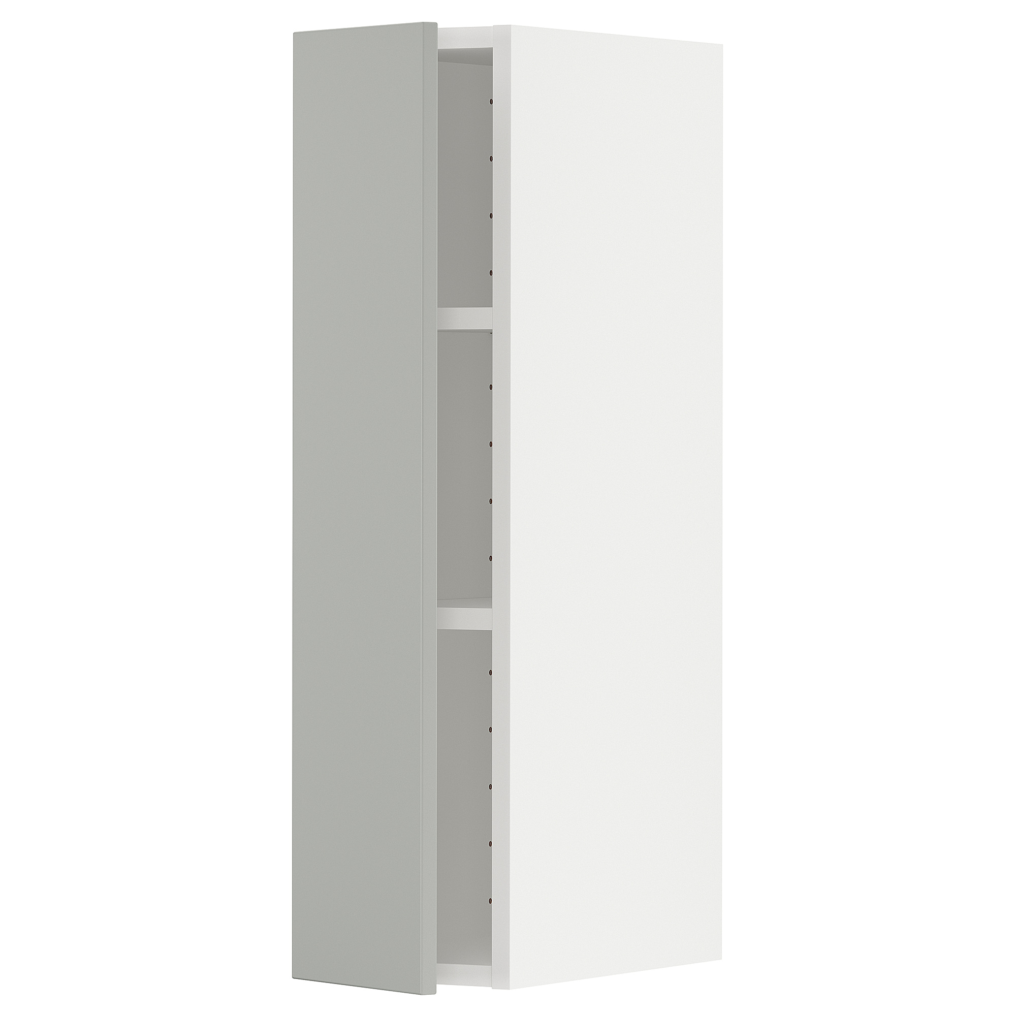 METOD wall cabinet with shelves