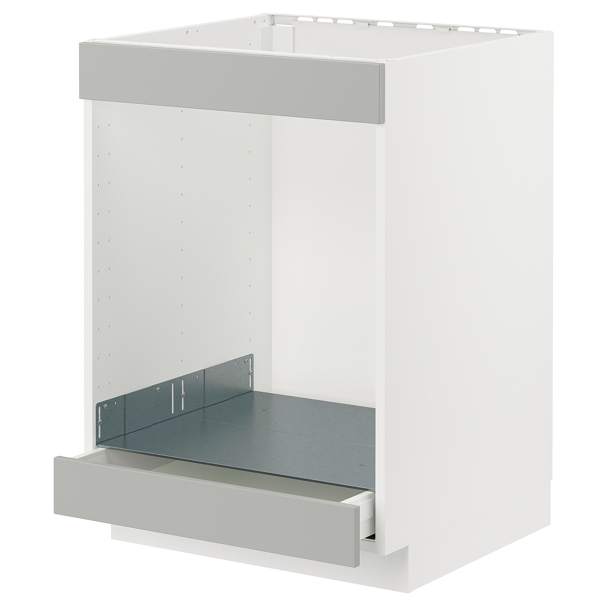 METOD/MAXIMERA base cab for hob+oven w drawer
