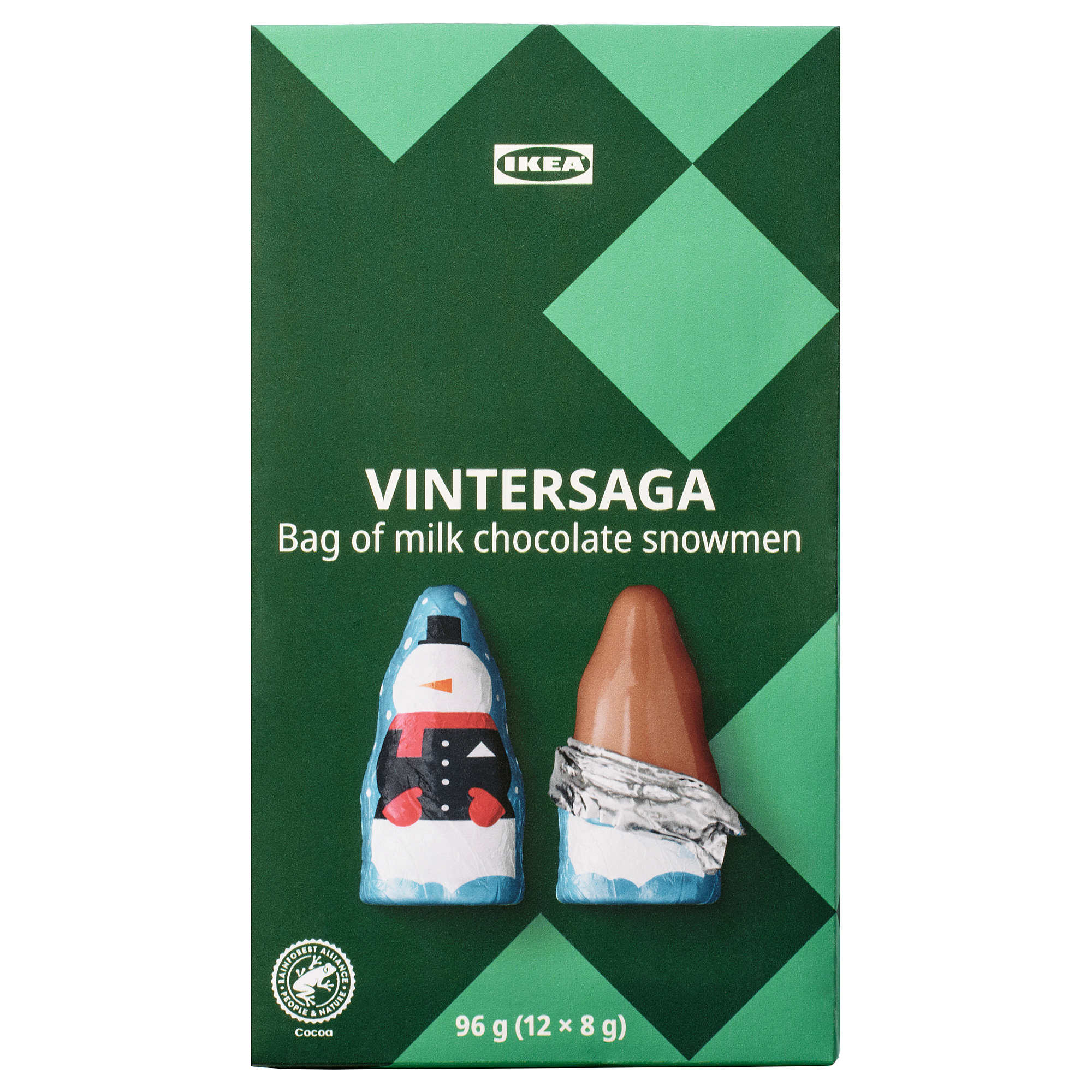 VINTERSAGA 雪人牛奶朱古力