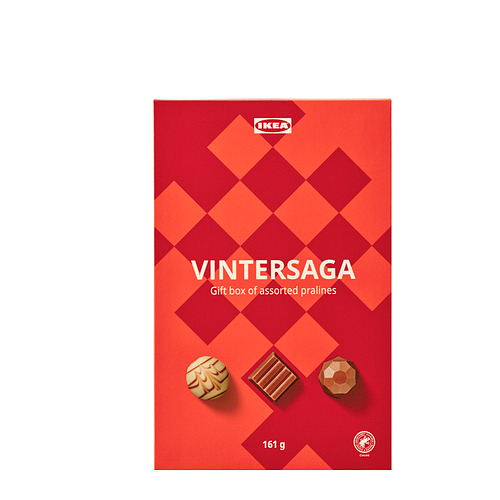 VINTERSAGA - 雜錦果仁朱古力禮物盒, 雜錦果仁朱古力 雨林聯盟認證, 161 克 | IKEA 香港及澳門 - E1015782_S4