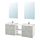 TVÄLLEN/ENHET - bathroom furniture, set of 15, concrete effect/white Pilkån tap | IKEA Hong Kong and Macau - PE777495_S1