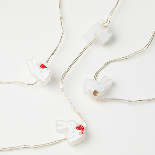 FÖSSTA LED lighting chain with 32 lights