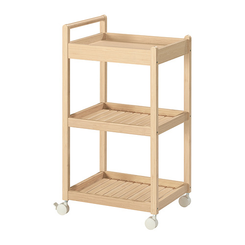 STEGESUND - trolley, light bamboo, 42x33x76 cm | IKEA Hong Kong and Macau - E1015826_S4