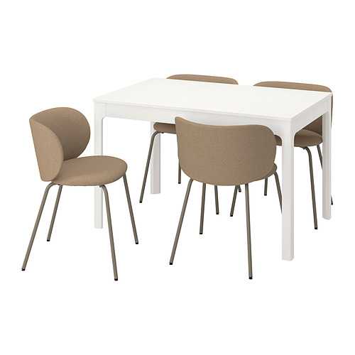 KRYLBO/EKEDALEN table and 4 chairs