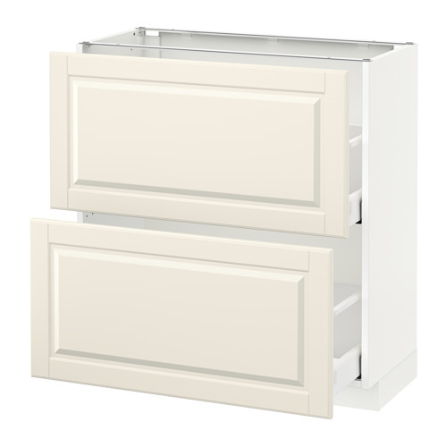 METOD base cabinet with 2 drawers