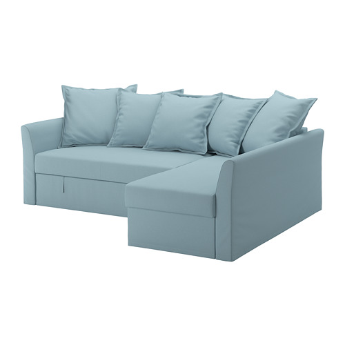 HOLMSUND corner sofa-bed
