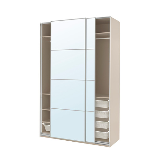 PAX/AULI wardrobe with sliding doors