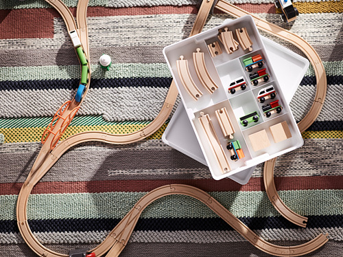 LILLABO 5-piece train bridge set