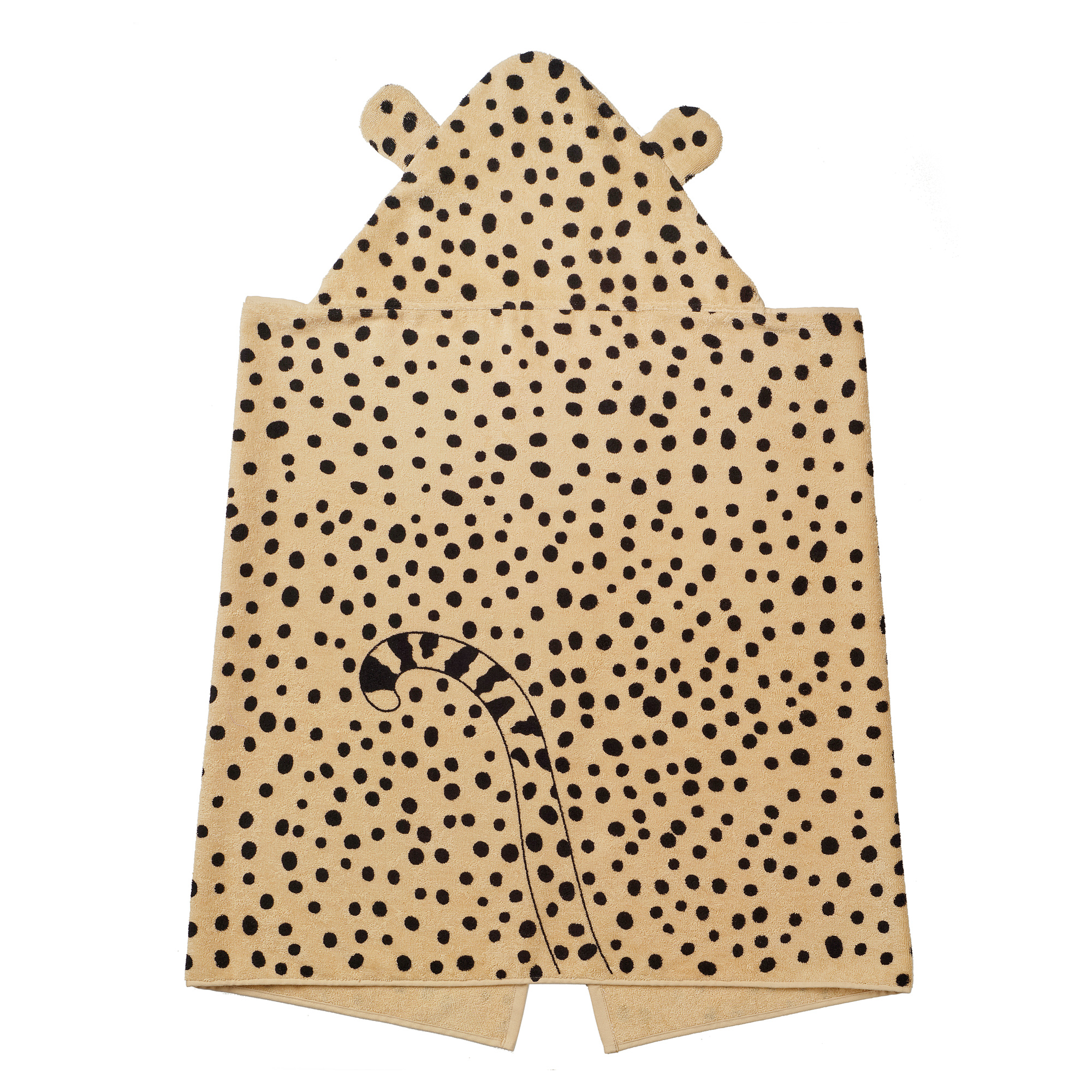 SANDLÖPARE towel with hood