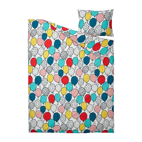 BUSENKEL duvet cover and pillowcase