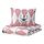 BUSENKEL - 被套枕袋套裝, 芭蕾舞者 粉紅色/白色 | IKEA 香港及澳門 - PE837100_S1