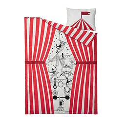 BUSENKEL - 被套枕袋套裝, 芭蕾舞者 粉紅色/白色 | IKEA 香港及澳門 - PE837100_S3
