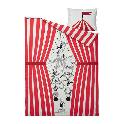 BUSENKEL duvet cover and pillowcase