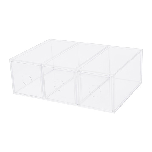 MOJAN make-up storage with 3 drawers