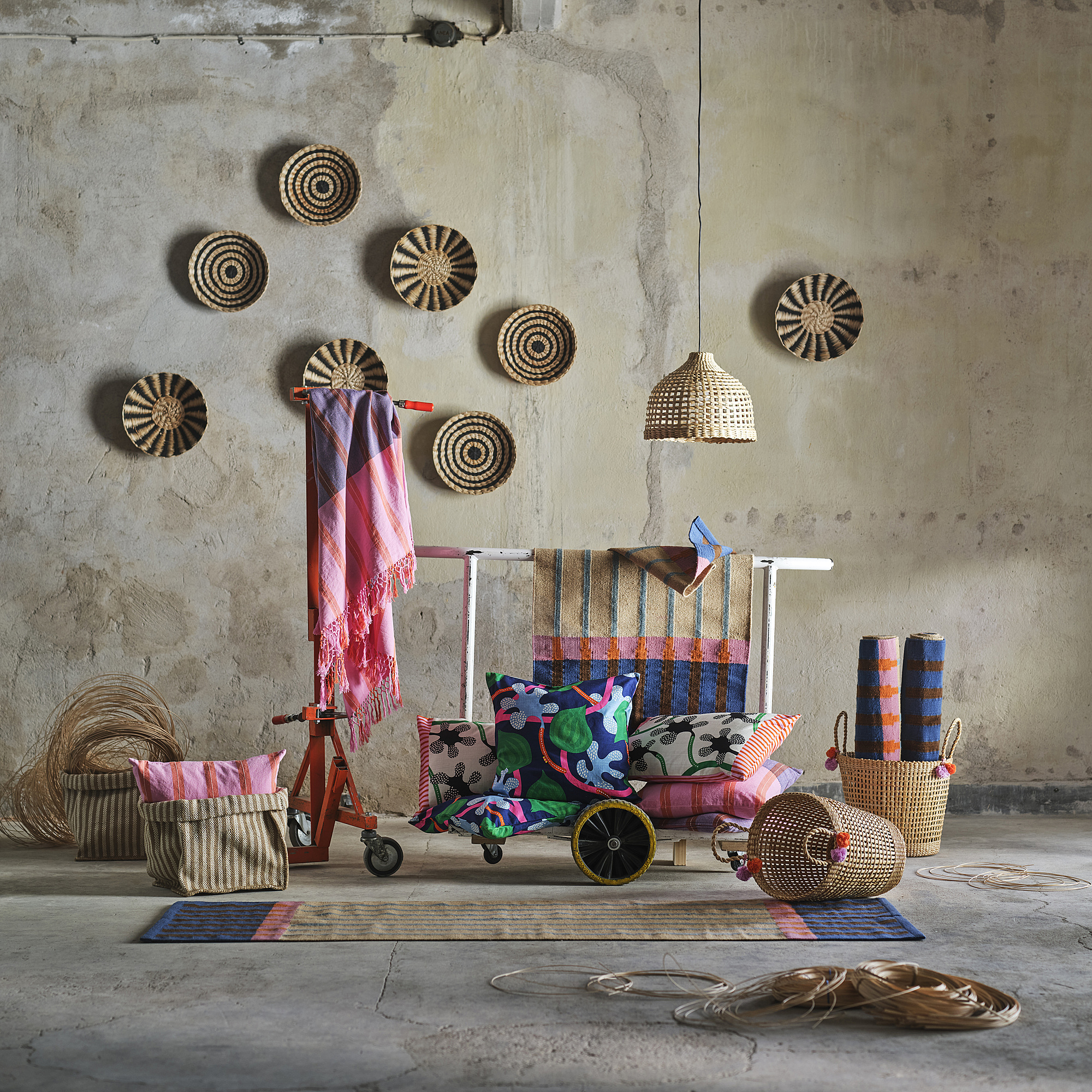 MÄVINN wall decoration, set of 2