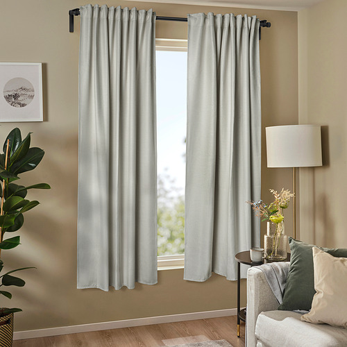 ANNAKAJSA room darkening curtains, 1 pair