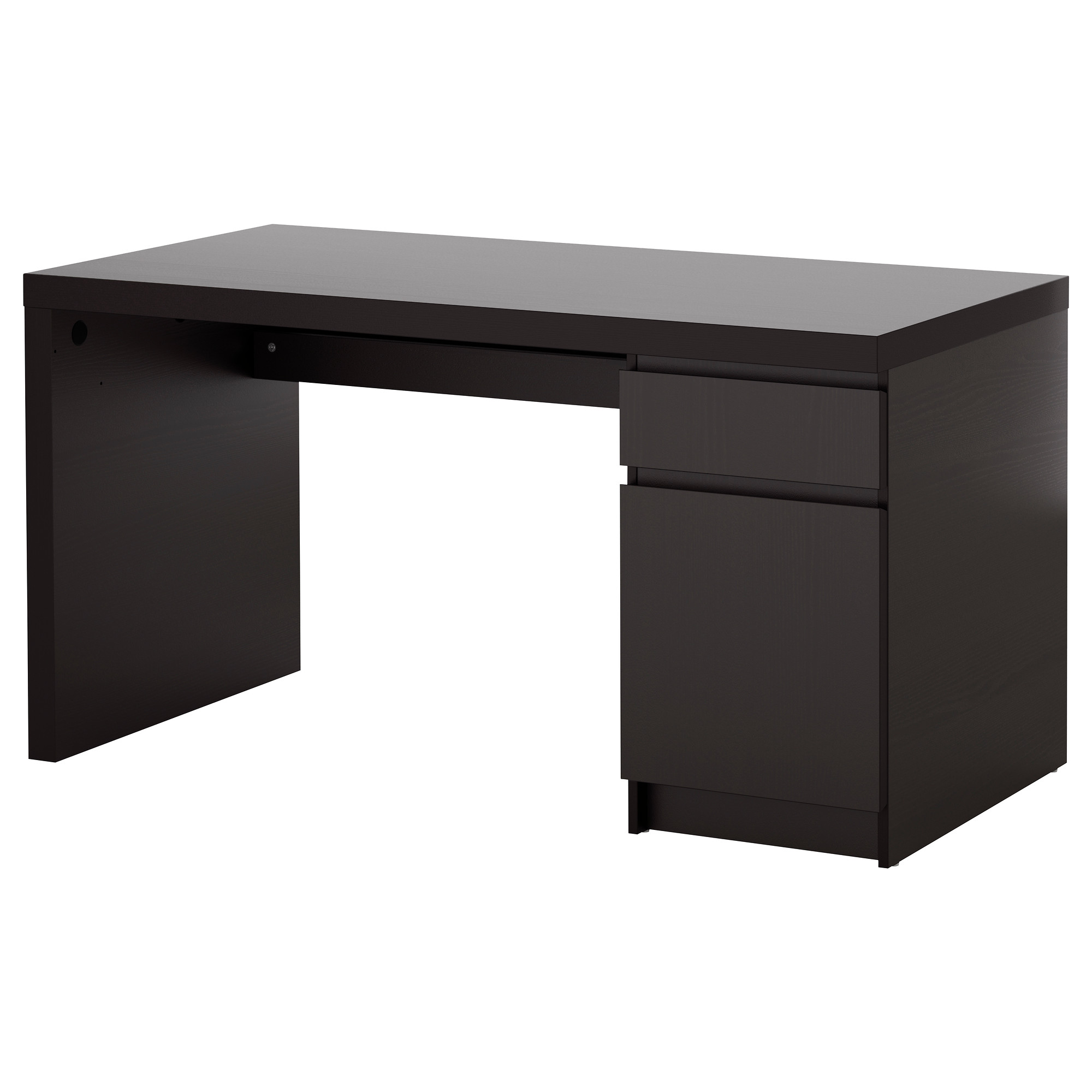 Malm Desk Black Brown Ikea Hong Kong